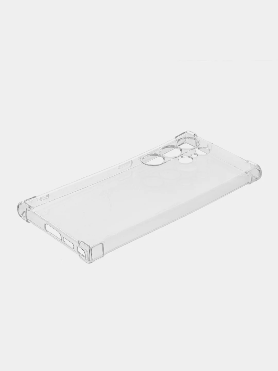 Прозрачный чехол для Samsung Galaxy S23 Ultra, прозрачный, силиконовый, противоударный