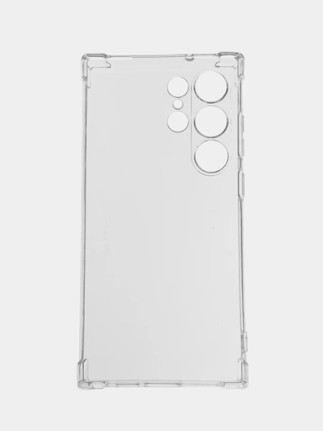 Прозрачный чехол для Samsung Galaxy S23 Ultra, прозрачный, силиконовый, противоударный