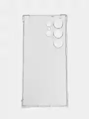 Прозрачный чехол для Samsung Galaxy S23 Ultra, прозрачный, силиконовый, противоударный