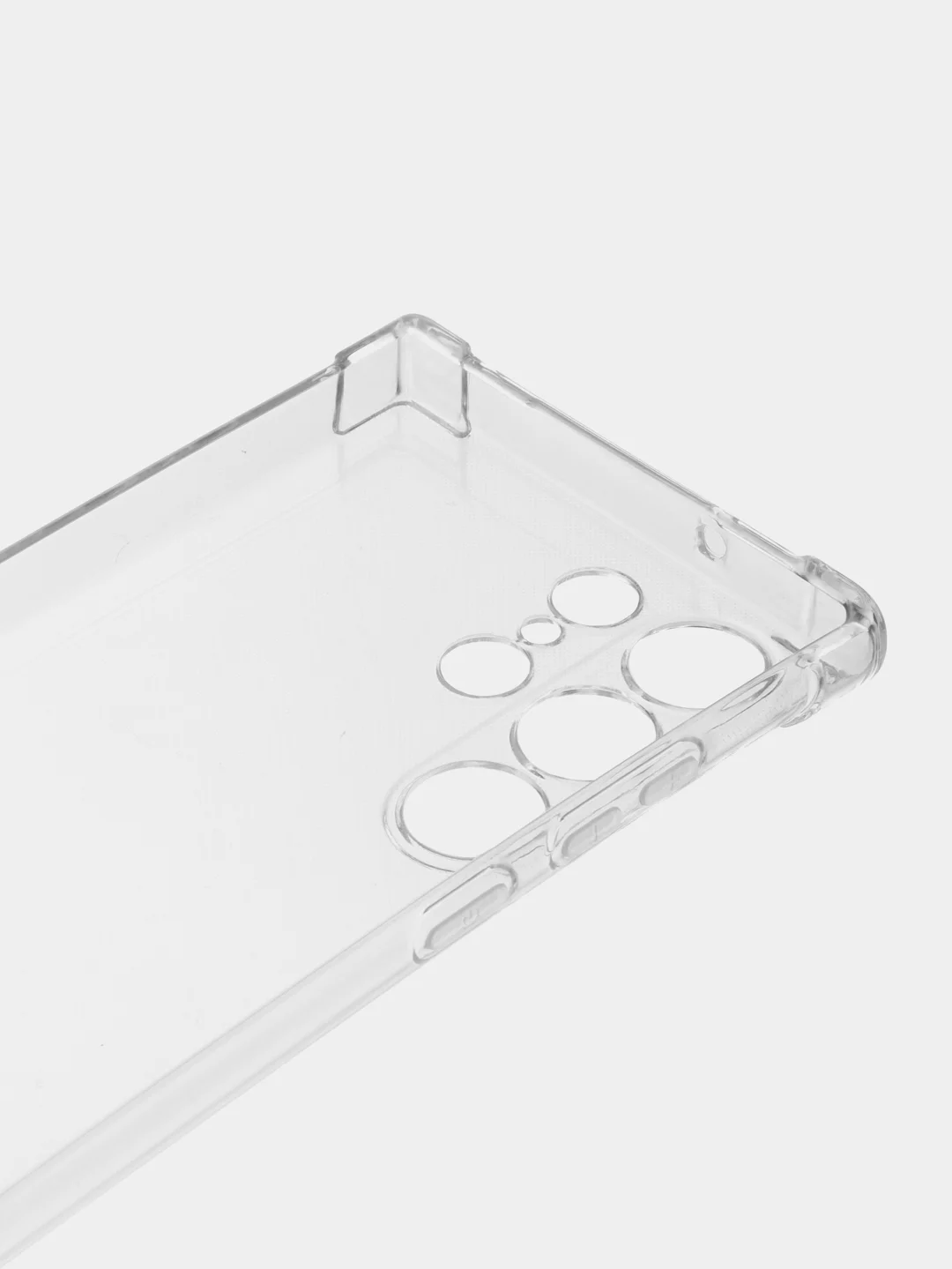 Прозрачный чехол для Samsung Galaxy S23 Ultra, прозрачный, силиконовый, противоударный