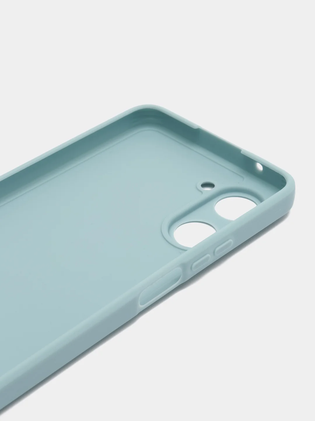 Светло-синий чехол для Realme 10 Pro (Реалми 10 Про) силиконовый, цветной, матовый