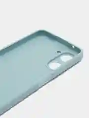 Светло-синий чехол для Realme 10 Pro (Реалми 10 Про) силиконовый, цветной, матовый