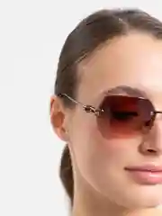 Коричневый солнцезащитные женские очки, защита от ультрафиолета, UV400