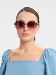 Коричневый солнцезащитные женские очки, защита от ультрафиолета, UV400
