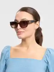 Коричневый солнцезащитные очки UV400