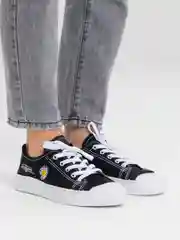 Белый кеды женские