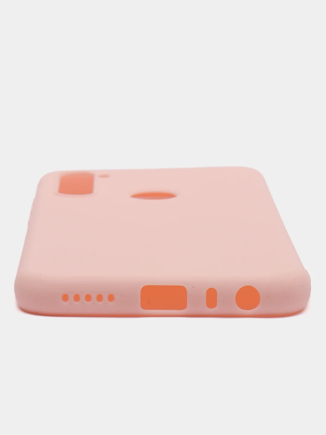 Коралловый меланж чехол Xiaomi Redmi Note 8T, Сяоми Редми Нот 8Т, силиконовый цветной матовый