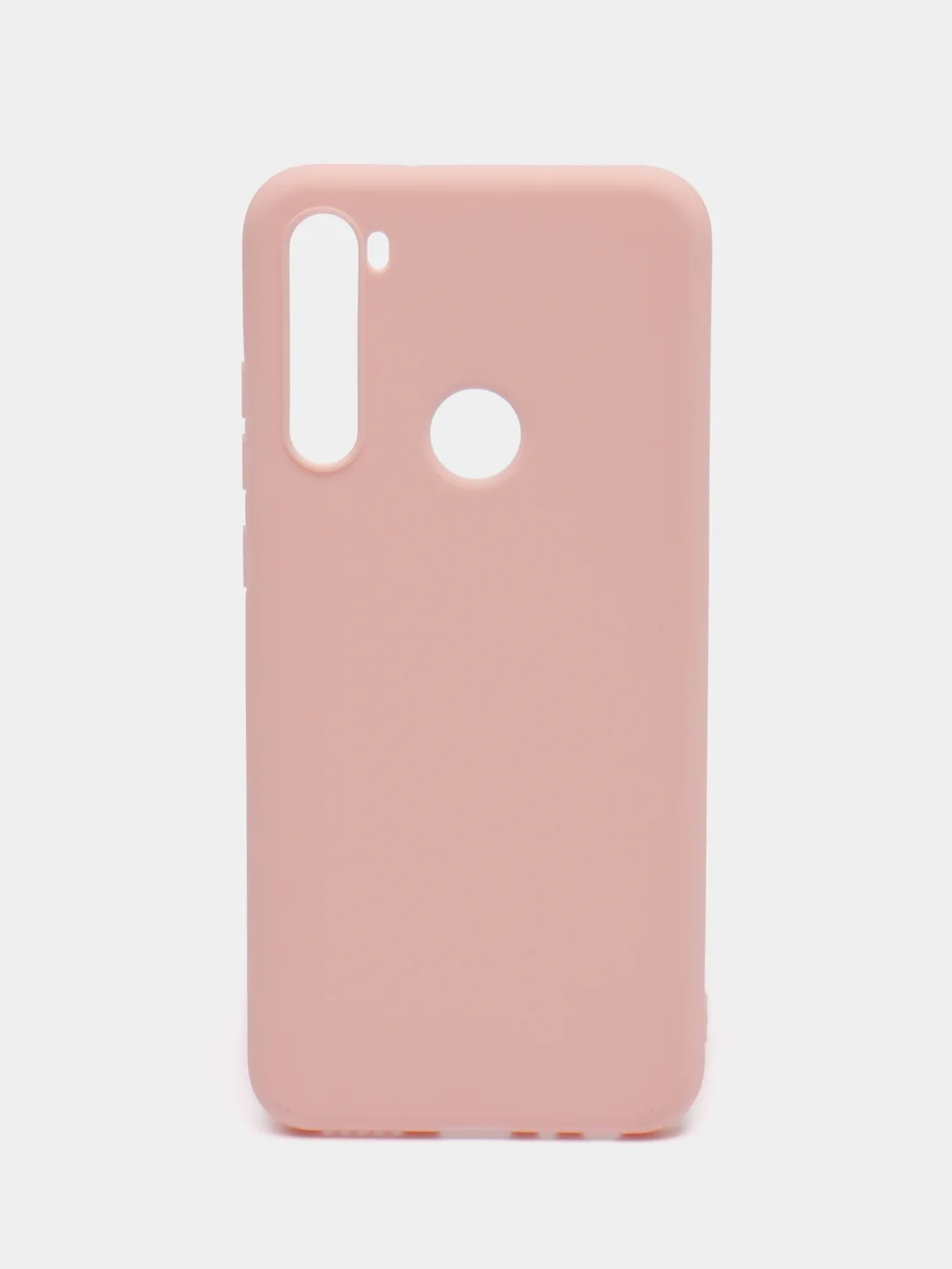 Коралловый меланж чехол Xiaomi Redmi Note 8T, Сяоми Редми Нот 8Т, силиконовый цветной матовый