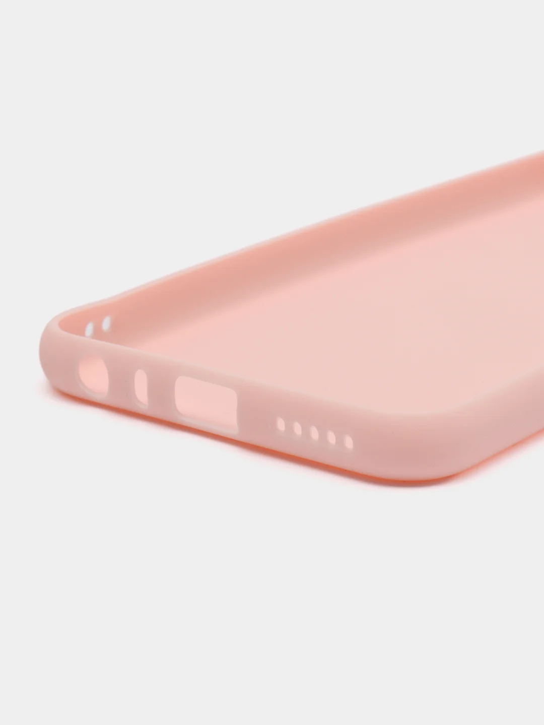 Коралловый меланж чехол Xiaomi Redmi Note 8T, Сяоми Редми Нот 8Т, силиконовый цветной матовый