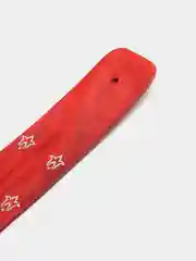 Красный подставка под благовония "Аромат" из красного палисандра / манго