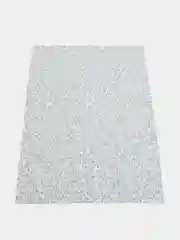 Зеленый отрез ткани перкаль "Листочки", 50*70 см