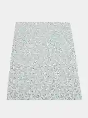 Зеленый отрез ткани перкаль "Листочки", 50*70 см