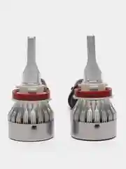 Автомобильные светодиодные лампы LED (H1, H3, H4, H7, H11) 6500K, (в комплекте 2 лампы)