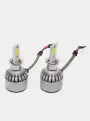 Автомобильные светодиодные лампы LED  (H1, H3, H4, H7, H11) 6500K, в комплекте 2 шт
