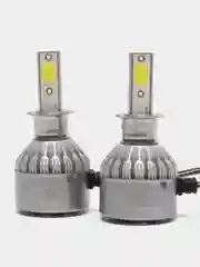 Автомобильные светодиодные лампы LED  (H1, H3, H4, H7, H11) 6500K, в комплекте 2 шт