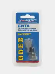 Бита X-PERT с ограничителем для гипсокартона, PH2, сталь CrMo, 25 мм, 2 штуки