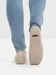 Бежевый мокасины женские Rieker, из натуральной кожи