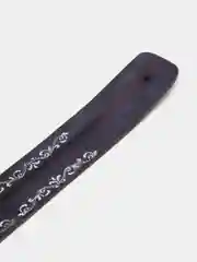 Фиолетовый подставка под благовония "Аромат" из красного палисандра / манго