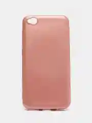 Чехол силиконовый для Xiaomi Redmi Go, Сяоми Редми Гоу, матовый, с эффектом "металлик"