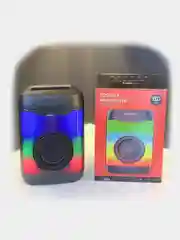 Беспроводная портативная музыкальная bluetooth колонка 1443, с подсветкой
