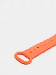 Cиликоновый ремешок для фитнес-браслета Xiaomi Mi Band 3 / Xiaomi Mi Band 4, оранжевый