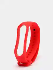 Cиликоновый ремешок для фитнес-браслета Xiaomi Mi Band 5 / Xiaomi Mi Band 6, красный