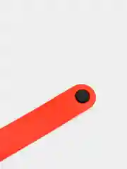 Cиликоновый ремешок для фитнес-браслета Xiaomi Mi Band 5 / Xiaomi Mi Band 6, оранжевый