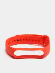 Cиликоновый ремешок для фитнес-браслета Xiaomi Mi Band 5 / Xiaomi Mi Band 6, оранжевый
