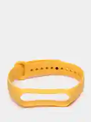 Силиконовый ремешок для фитнес-браслета Xiaomi Mi Band 5 / Xiaomi Mi Band 6, желтый