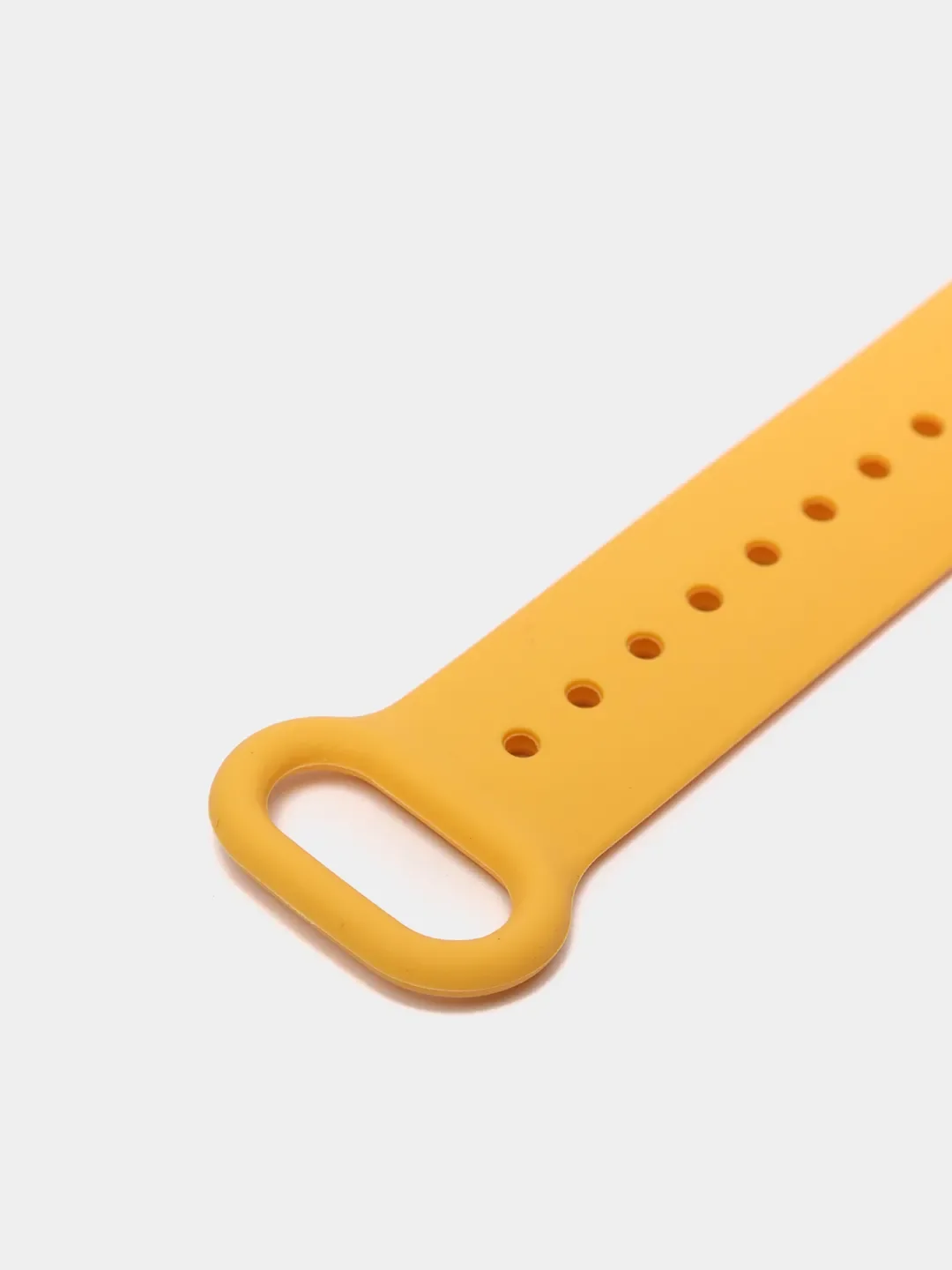 Силиконовый ремешок для фитнес-браслета Xiaomi Mi Band 5 / Xiaomi Mi Band 6, желтый