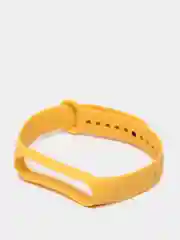 Силиконовый ремешок для фитнес-браслета Xiaomi Mi Band 5 / Xiaomi Mi Band 6, желтый