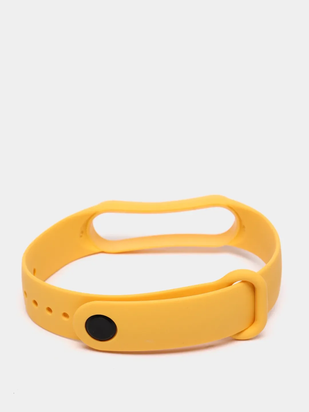 Силиконовый ремешок для фитнес-браслета Xiaomi Mi Band 5 / Xiaomi Mi Band 6, желтый