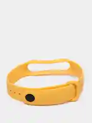 Силиконовый ремешок для фитнес-браслета Xiaomi Mi Band 5 / Xiaomi Mi Band 6, желтый
