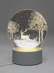 Голубой светодиодный 3D ночник, LED-светильник