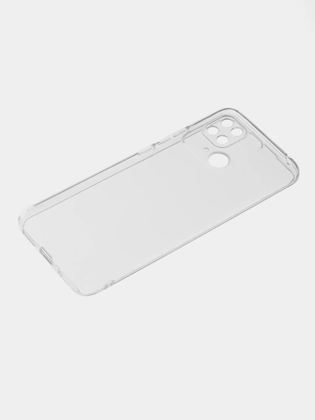 Прозрачный чехол Xiaomi Redmi 10C Poco C40, Сяоми Редми 10С прозрачный силиконовый с защитой камеры