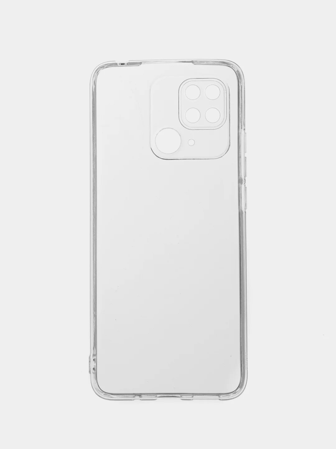 Прозрачный чехол Xiaomi Redmi 10C Poco C40, Сяоми Редми 10С прозрачный силиконовый с защитой камеры