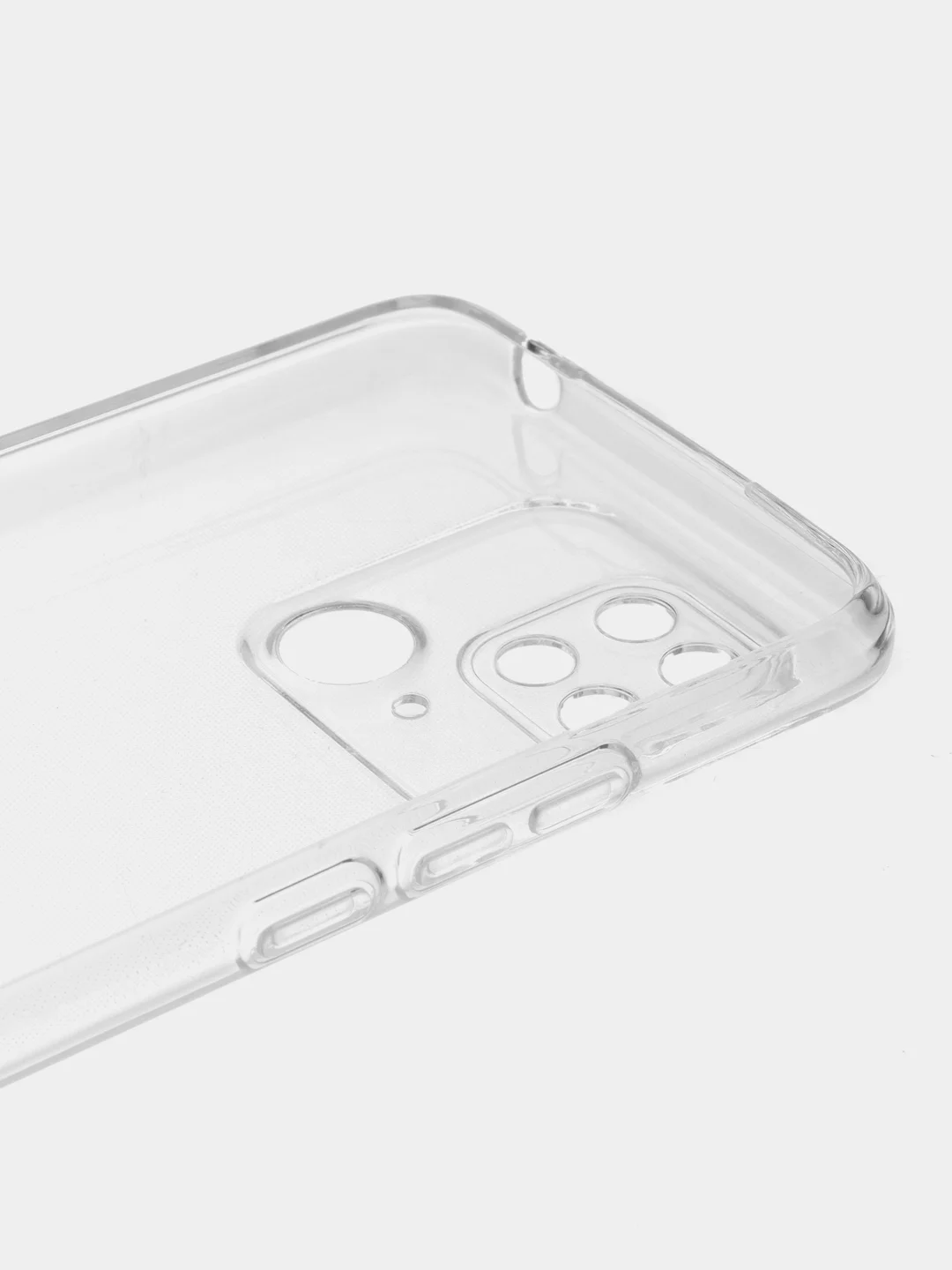 Прозрачный чехол Xiaomi Redmi 10C Poco C40, Сяоми Редми 10С прозрачный силиконовый с защитой камеры