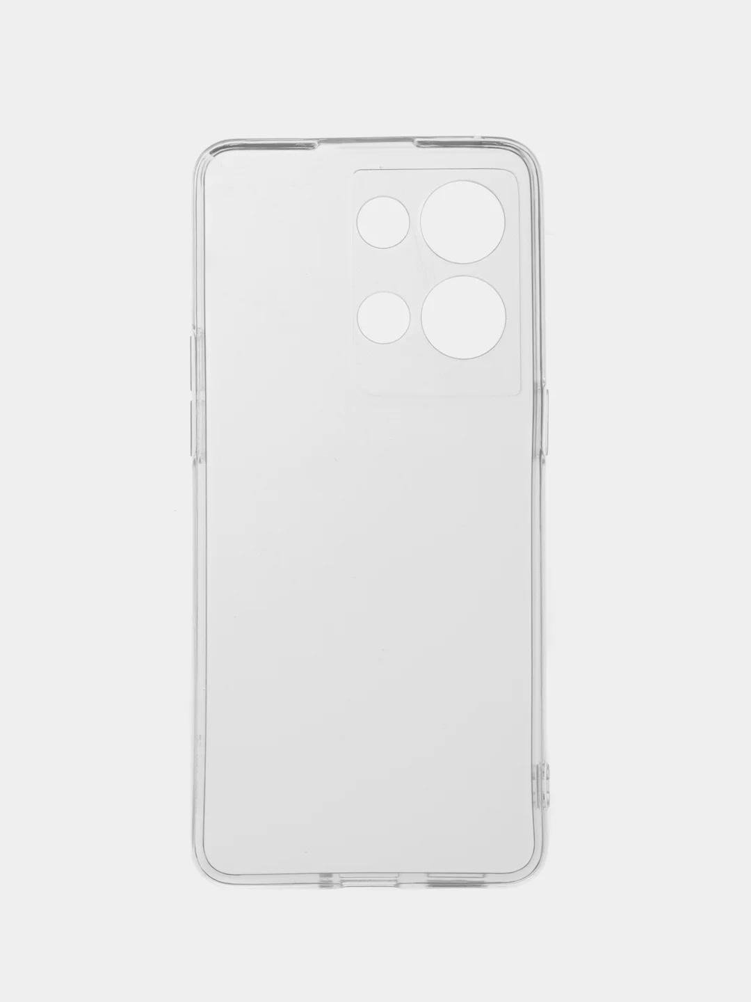 Прозрачный чехол Oppo Reno 8 Pro 5G (Оппо Рено 8 Pro 5Г), прозрачный, силиконовый, с защитой камеры