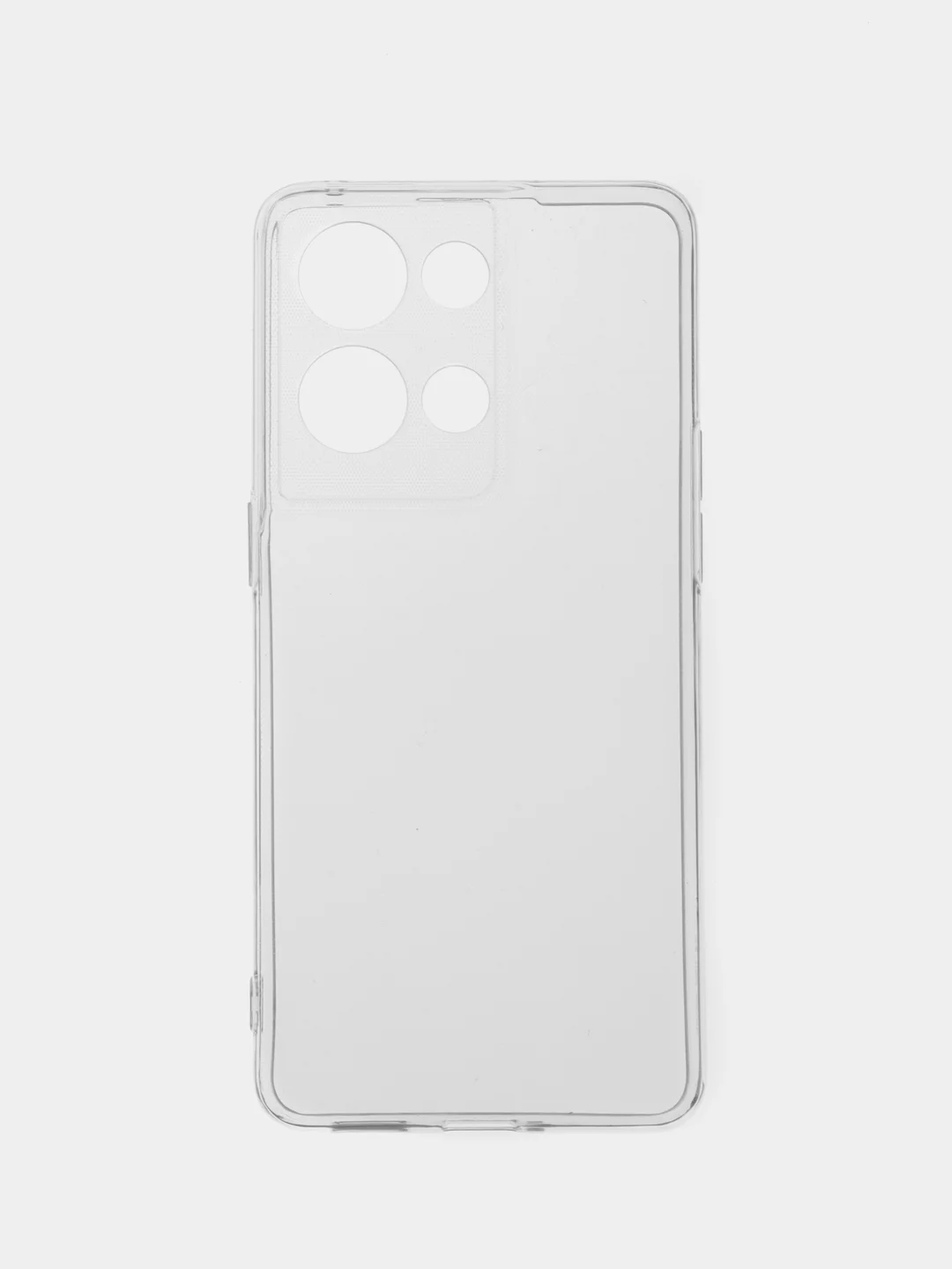 Прозрачный чехол Oppo Reno 8 Pro 5G (Оппо Рено 8 Pro 5Г), прозрачный, силиконовый, с защитой камеры