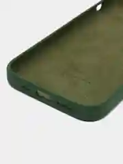 Зеленый чехол Silicone Case для iPhone 14, 14 Pro, 14 Plus, 14 Pro Max, с закрытым низом