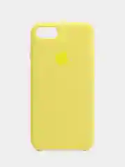 Желтый чехол для iPhone 11, 6S, 7, 8, XR, 7+, XS Max, 11 Pro Max, Silicone Case, с открытым низом
