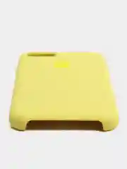 Желтый чехол для iPhone 11, 6S, 7, 8, XR, 7+, XS Max, 11 Pro Max, Silicone Case, с открытым низом