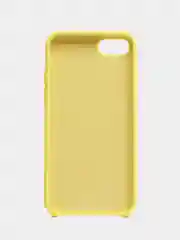 Желтый чехол для iPhone 11, 6S, 7, 8, XR, 7+, XS Max, 11 Pro Max, Silicone Case, с открытым низом