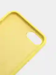 Желтый чехол для iPhone 11, 6S, 7, 8, XR, 7+, XS Max, 11 Pro Max, Silicone Case, с открытым низом
