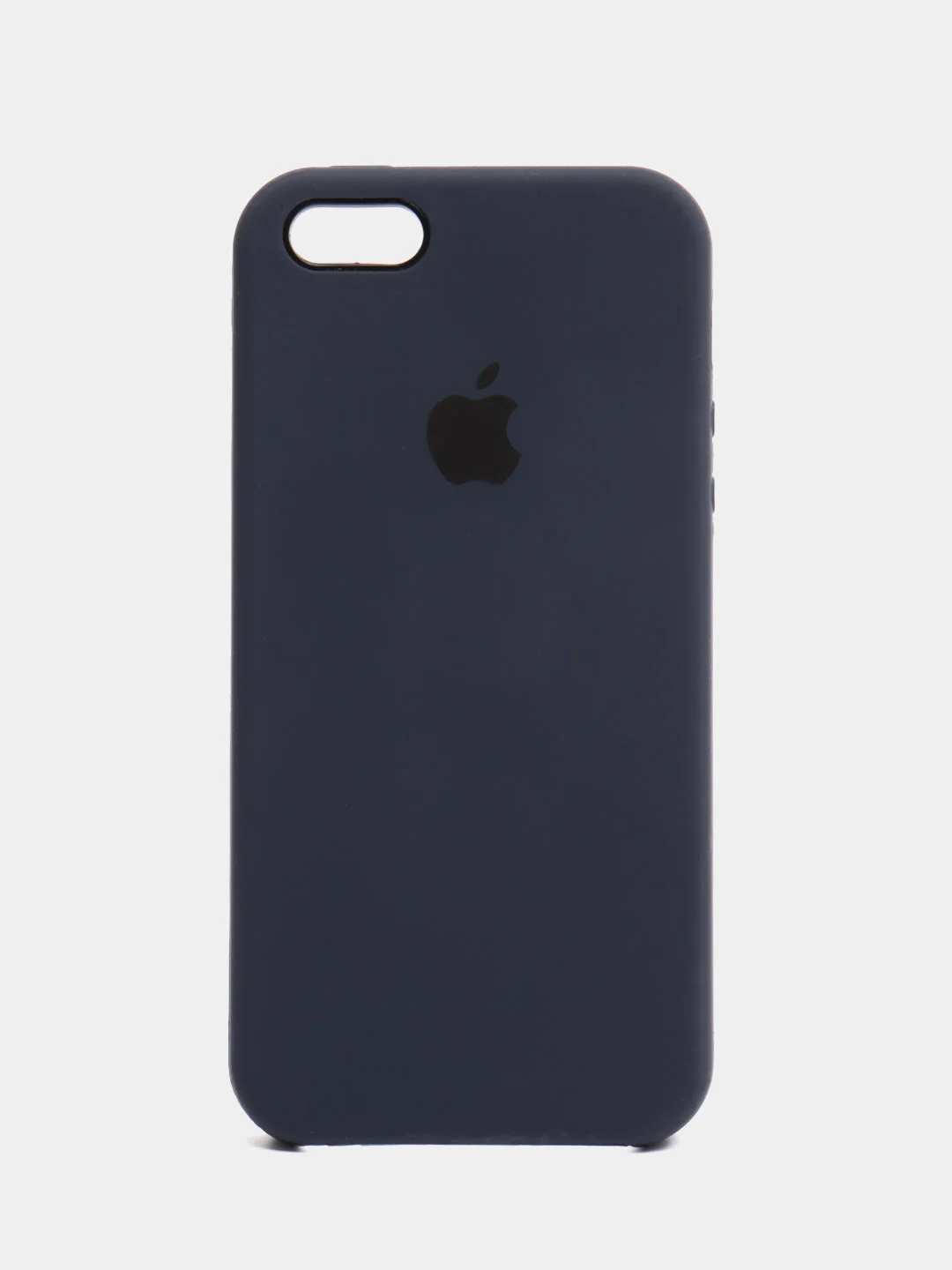 Темно-синий чехол для iPhone 11, 6S, 7, 8, XR, XS, 7+, XS Max, Silicone Case, с открытым низом
