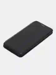 Черный чехол-книжка для Samsung Galaxy A 71, A 71, экокожа, Самсунг А 71, А71
