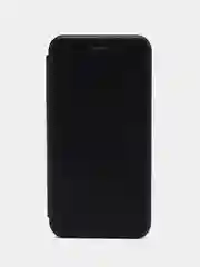 Черный чехол-книжка для iPhone 11 Pro Max, 11 Про Макс, экокожа