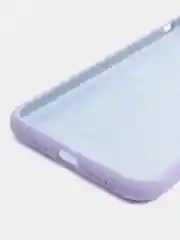 Лавандовый чехол для iPhone 12, 7+, 12 Pro Max, 11 Pro Max, XS Max, Silicone Case, с закрытым низом