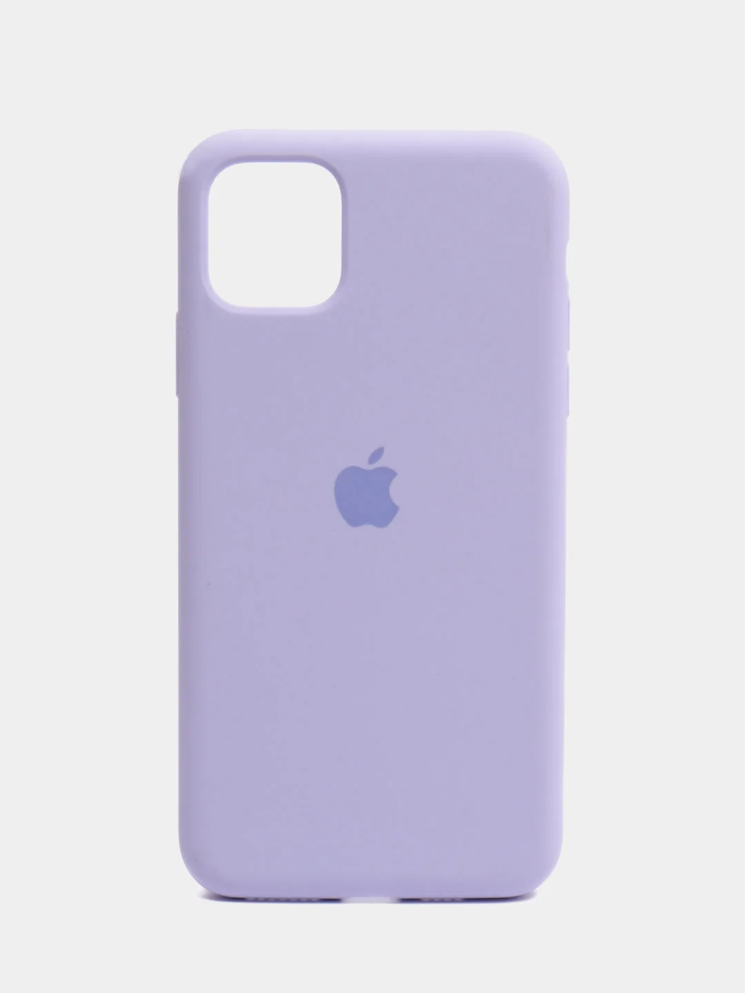Лавандовый чехол для iPhone 12, 7+, 12 Pro Max, 11 Pro Max, XS Max, Silicone Case, с закрытым низом
