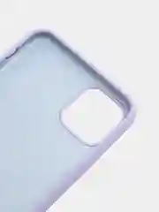 Лавандовый чехол для iPhone 12, 7+, 12 Pro Max, 11 Pro Max, XS Max, Silicone Case, с закрытым низом